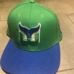 Hartford whalers Mitchell and ness SnapBack hat